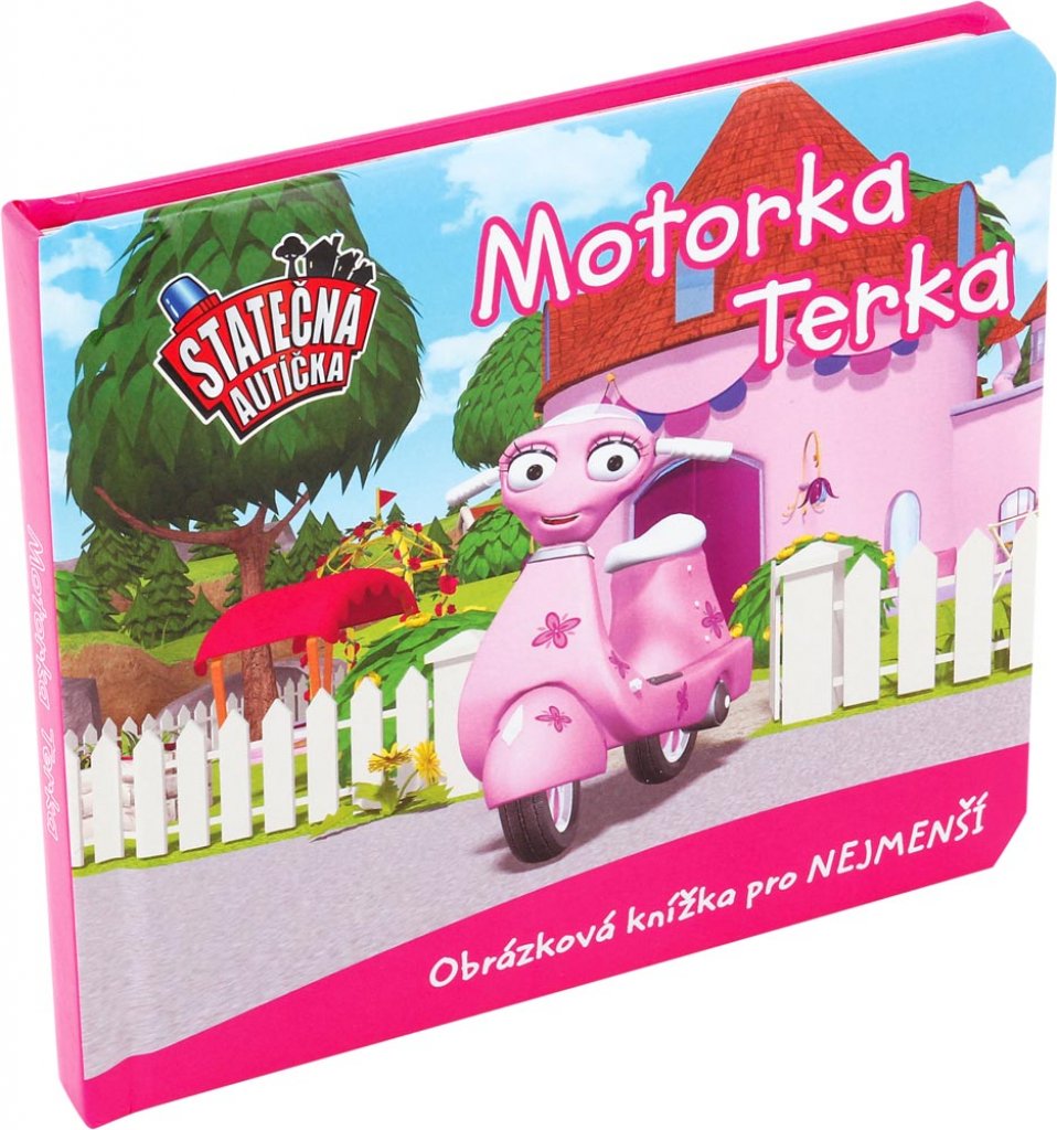 Motorka Terka - leporelo kniha Statečná autíčka - Elin Ferner