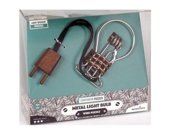 Levně Hlavolamy Recent Toys - Metal Light Bulb