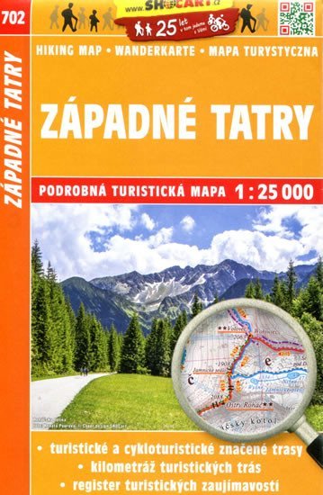 SC 702 Západné Tatry 1:25 000