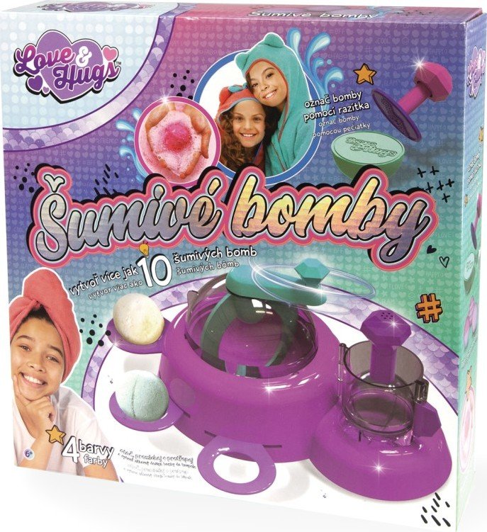 Levně Love and Hugs Šumivé bomby - Alltoys