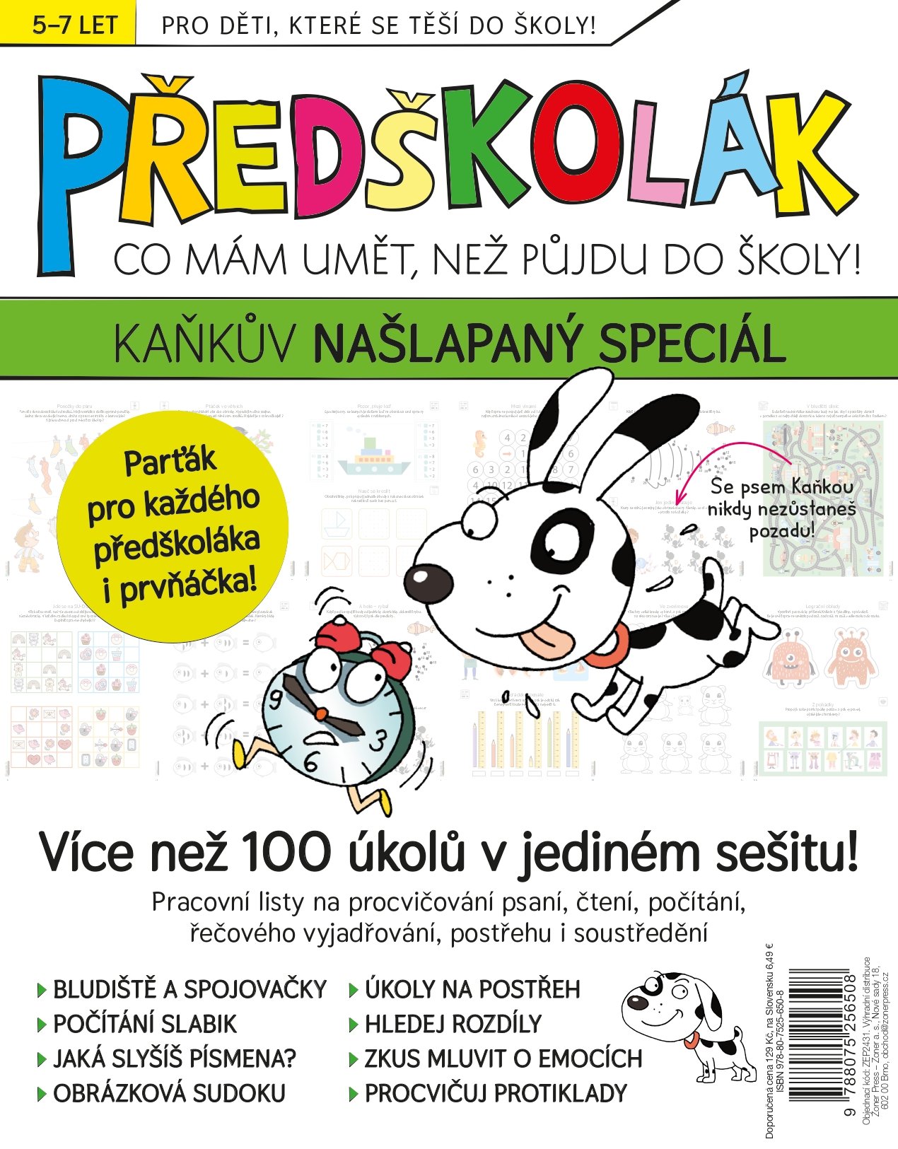 Levně Předškolák – Kaňkův našlapaný speciál - Kolektiv