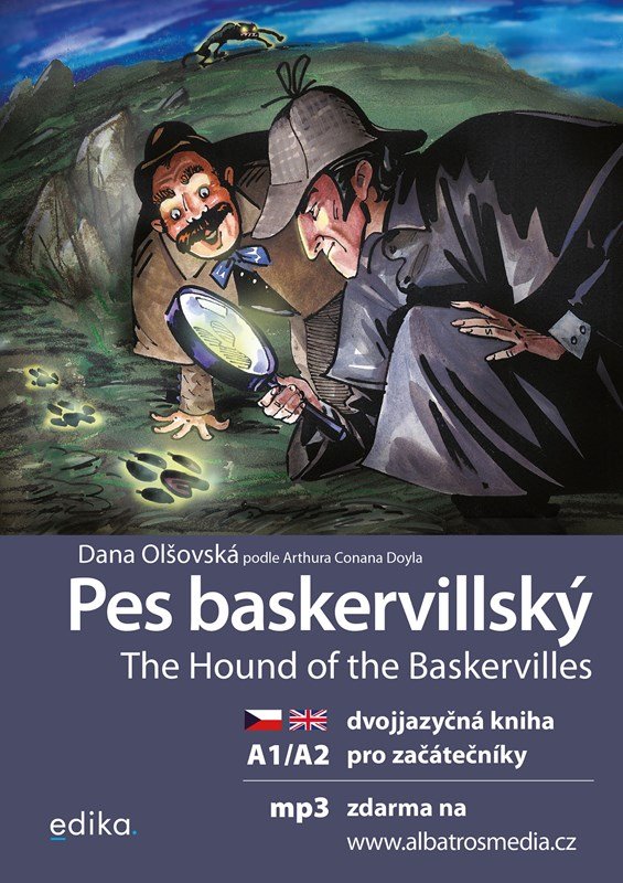 Pes baskervillský / The Hound of the Baskervilles A1/A2 + mp3 zdarma - Arthur Conan Doyle