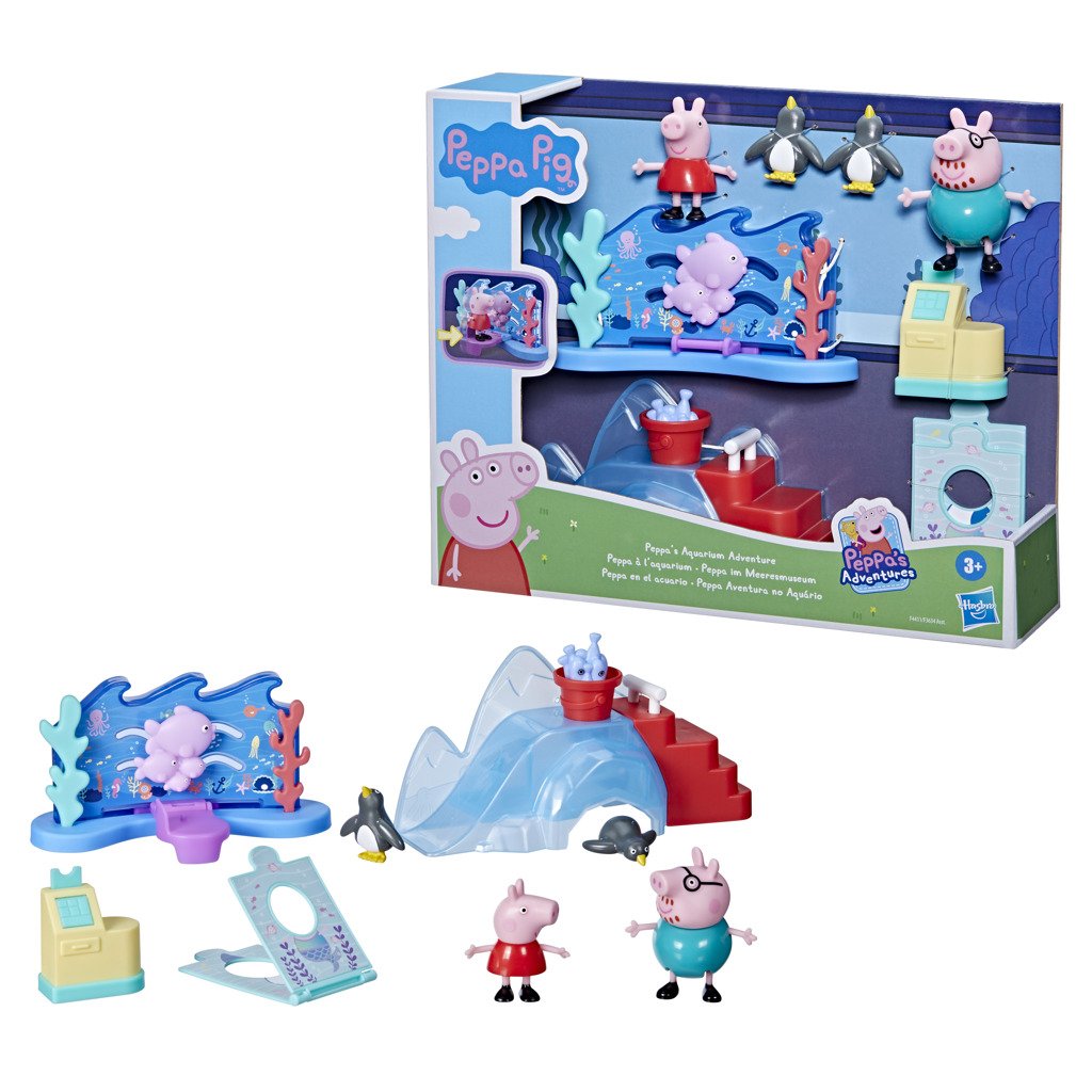 Levně Prasátko Peppa dobrodružství v akváriu - Hasbro Prasátko Peppa