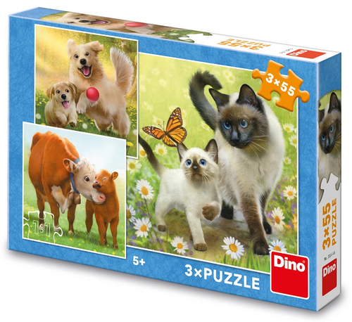 Product detail of Puzzle 3x55 Rodinka