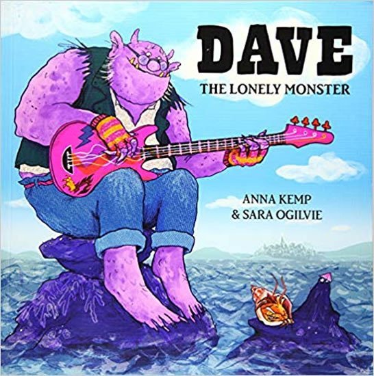 Levně Dave-Lonely Monster - Anna Kemp