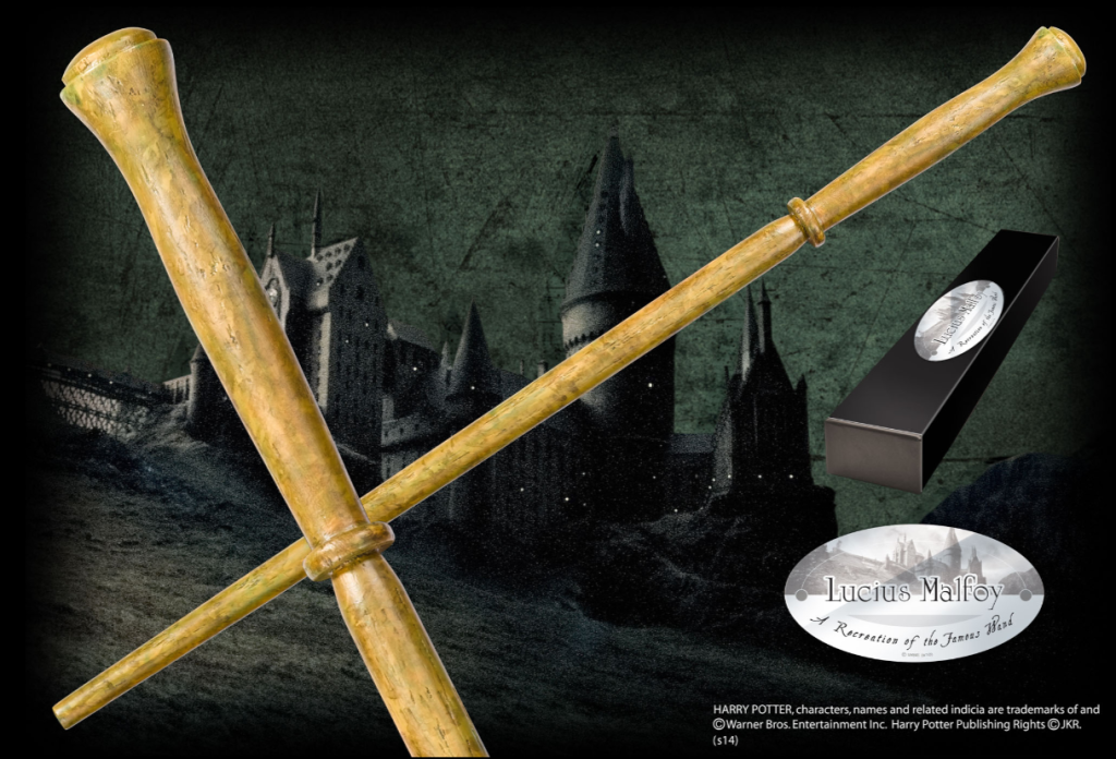 Levně Harry Potter: Sběratelská hůlka - Lucius Malfoy (Ollivander´s box) - EPEE Merch - Noble Collection