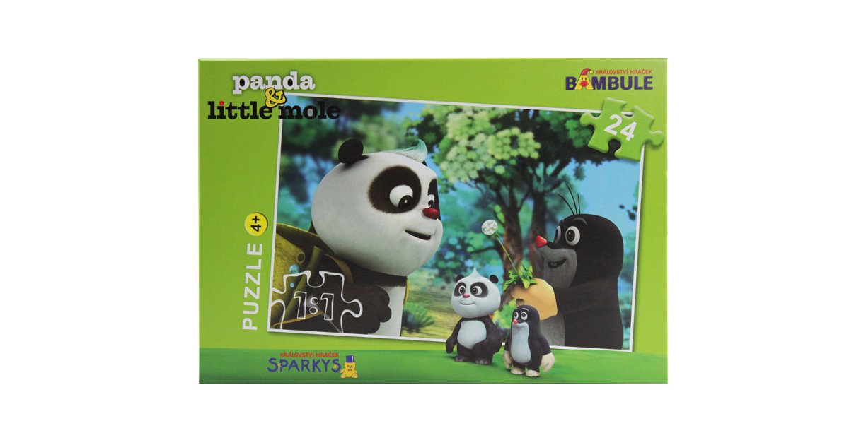 Product detail of Krtek a Panda 24 Puzzle