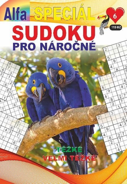 Levně Sudoku pro náročné 4/2024