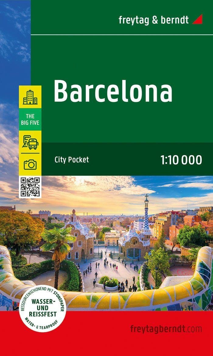 Levně Barcelona 1:10 000 / mapa města