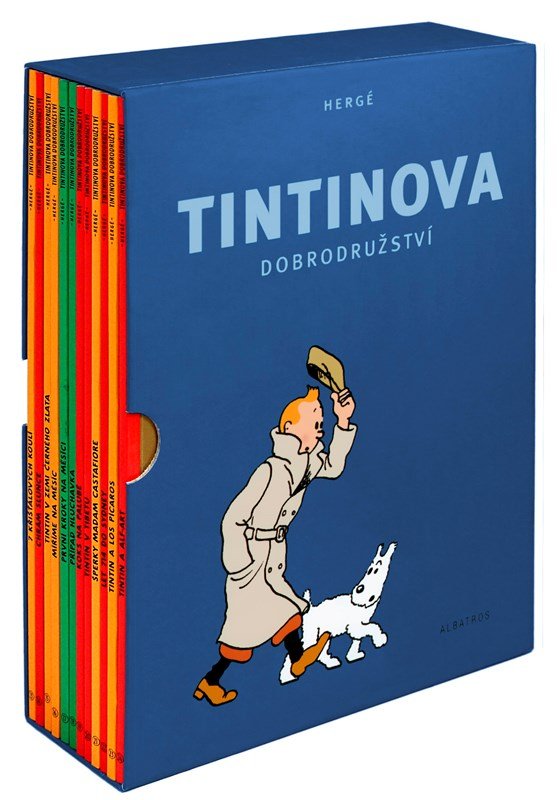 Levně Tintinova dobrodružství BOX 13-24 - Hergé