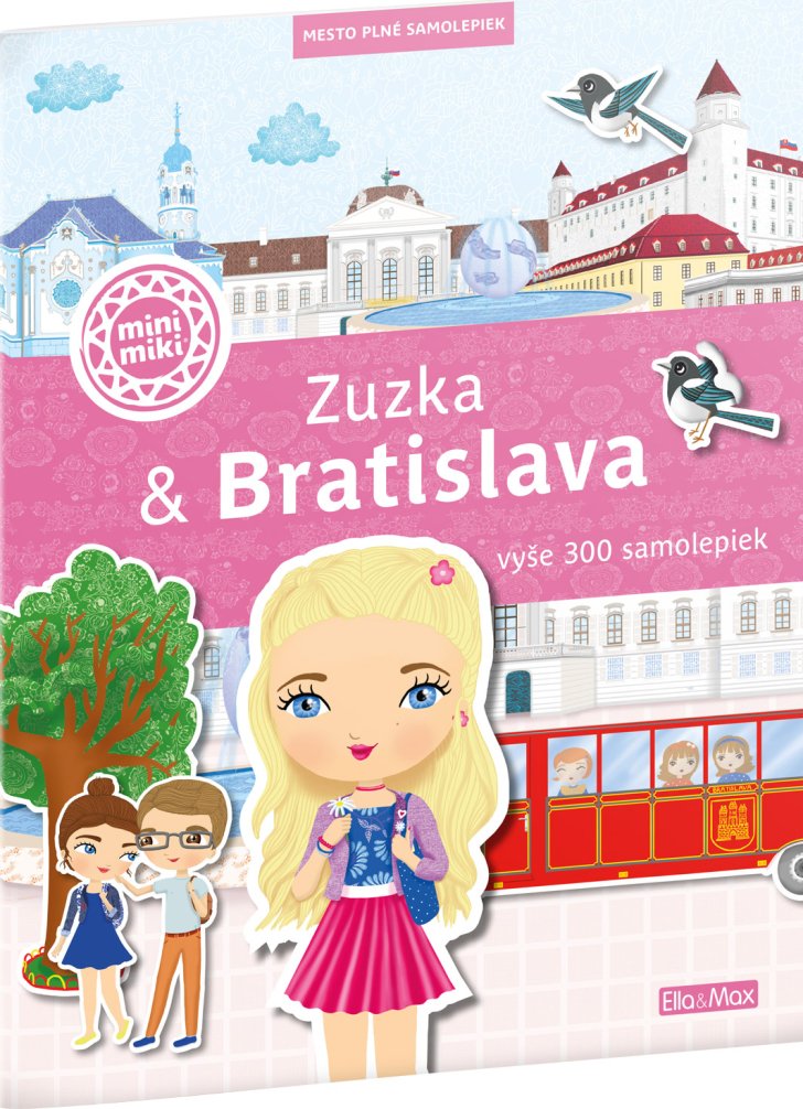 Levně ZUZKA &amp; BRATISLAVA – Mesto plné samolepiek