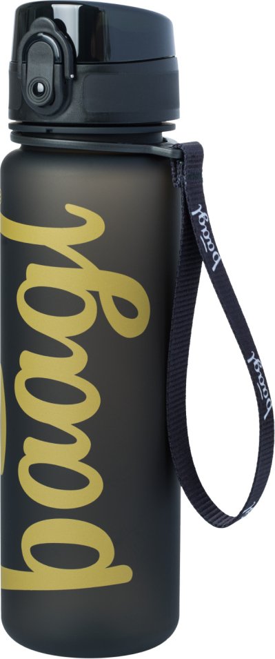 Levně BAAGL Tritanová láhev na pití Logo - Gold