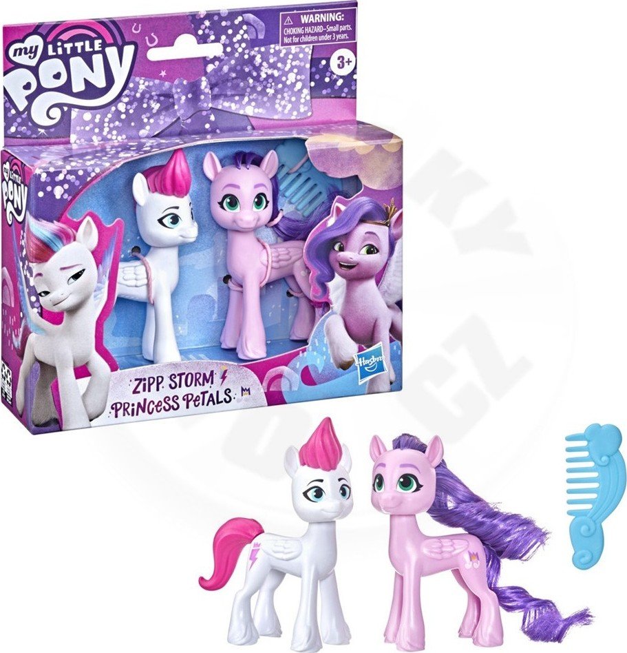 My Little Ponny Sada koníků Zipp Storm & Princess Petals - Hasbro My Little Pony