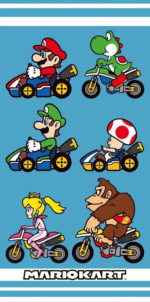 Levně Dětská osuška Super Mario Kart