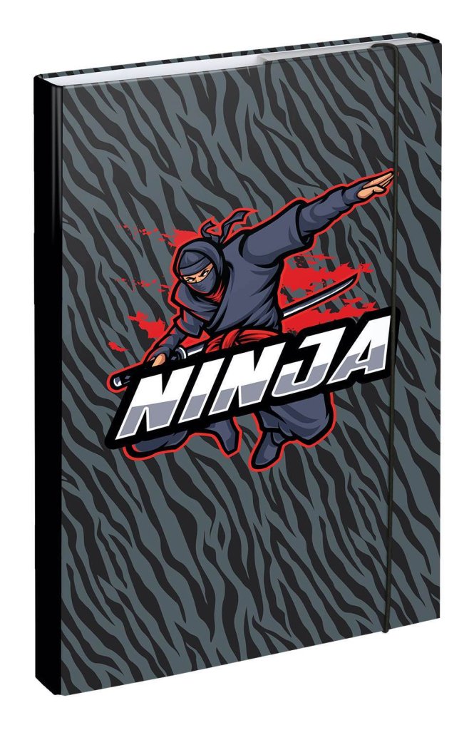 Levně BAAGL Desky na školní sešity A4 Ninja