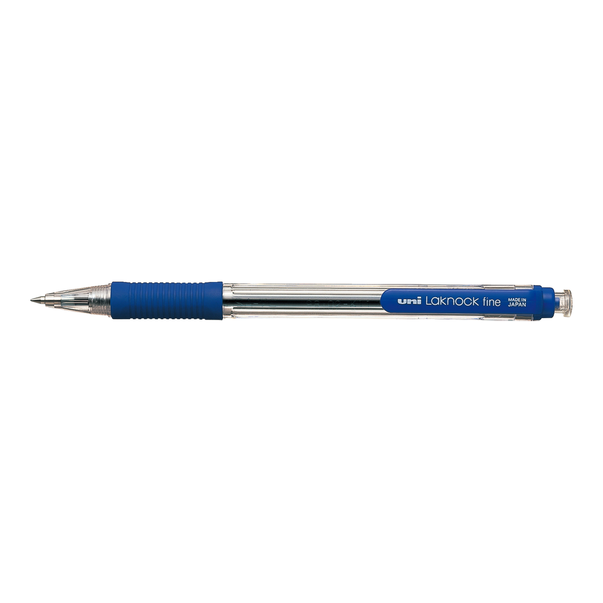 Levně UNI LAKNOCK kuličkové pero SN-101 FINE, 0,7 mm, modré - 12ks
