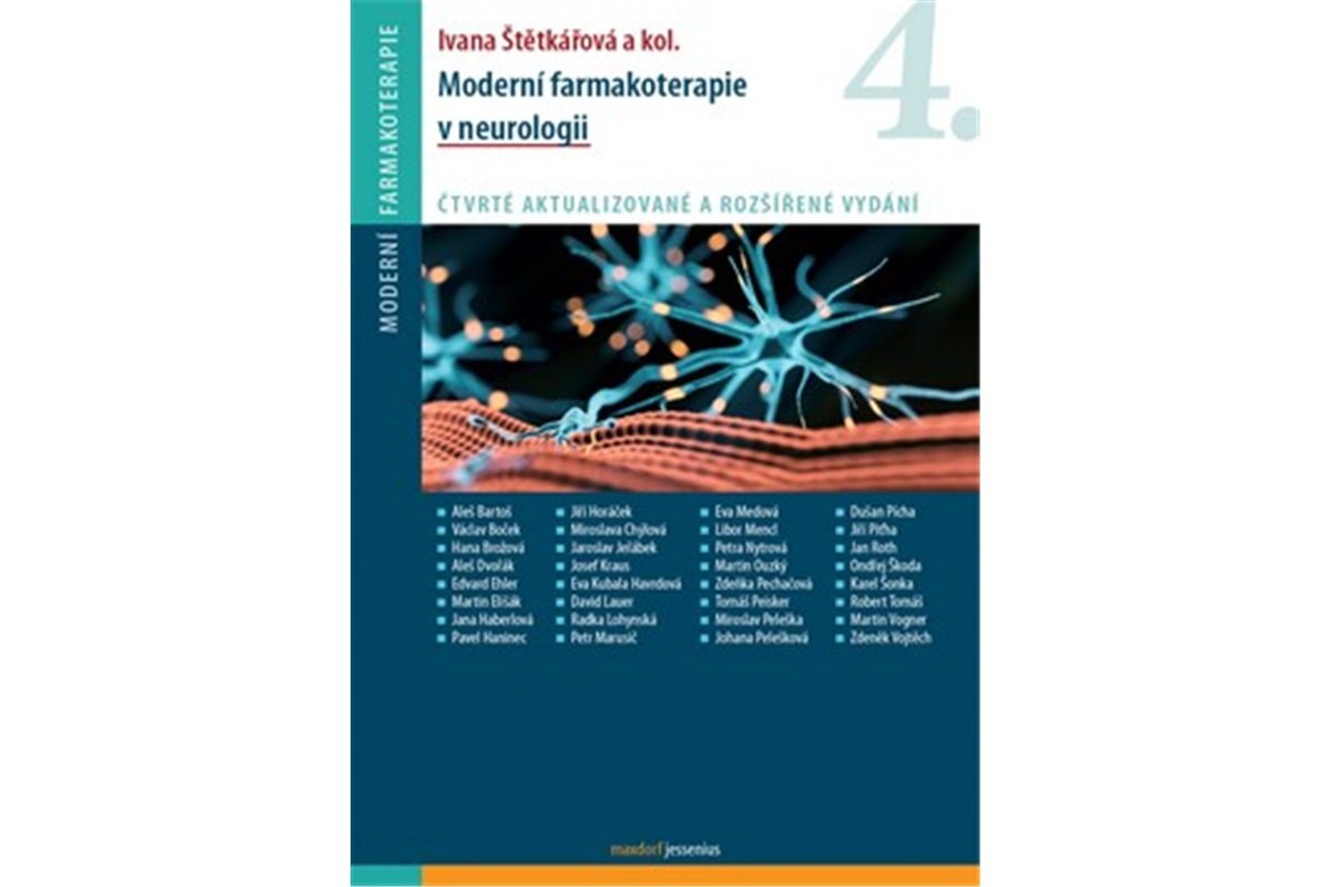 Levně Moderní farmakoterapie v neurologii, 4. vydání - Ivana Štětkářová