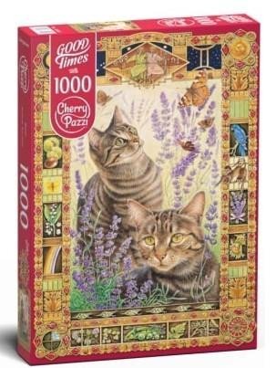 Levně Cherry Pazzi Puzzle - Kočky 1000 dílků