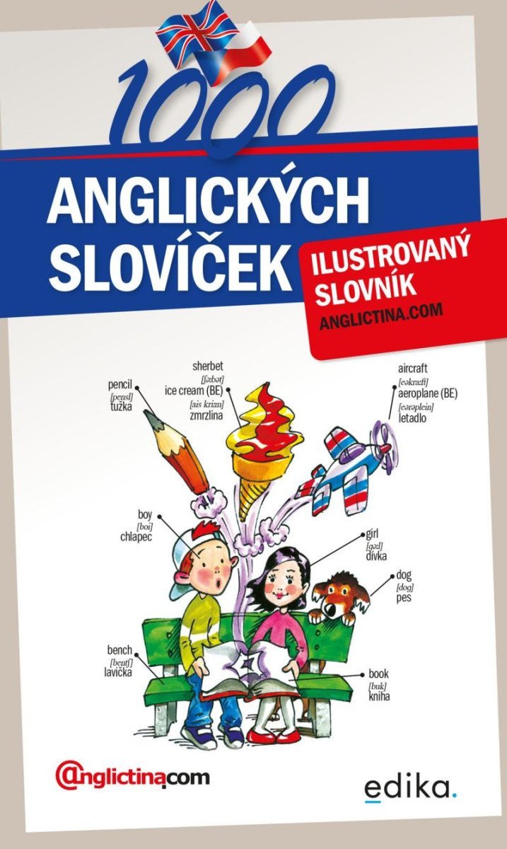Levně 1000 anglických slovíček - Ilustrovaný slovník, 4. vydání - Anglictina.com