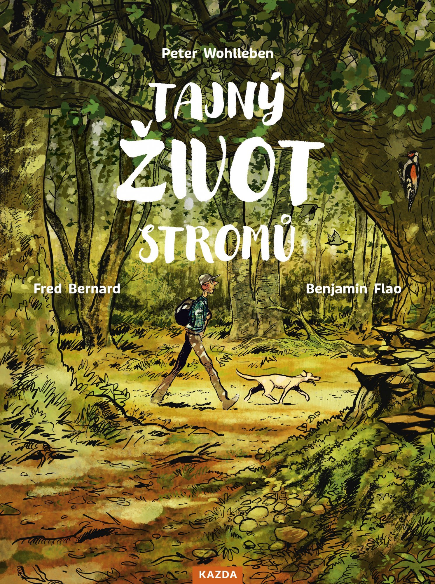 Tajný život stromů (komiks) - Peter Wohlleben