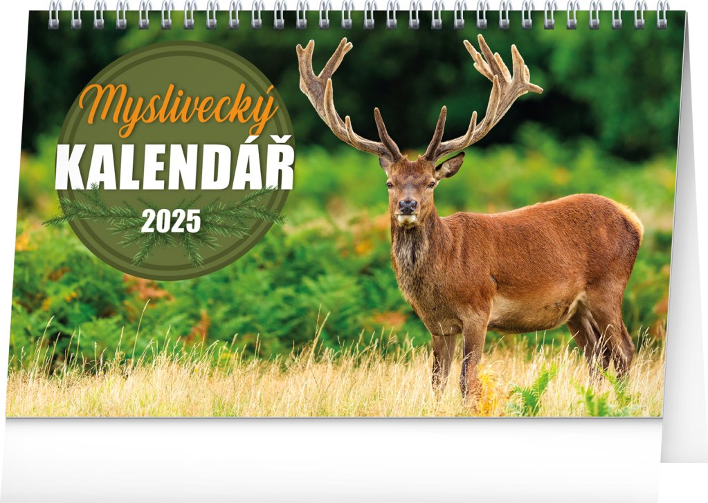 Levně Stolní Myslivecký kalendář 2025, 23,1 × 14,5 cm