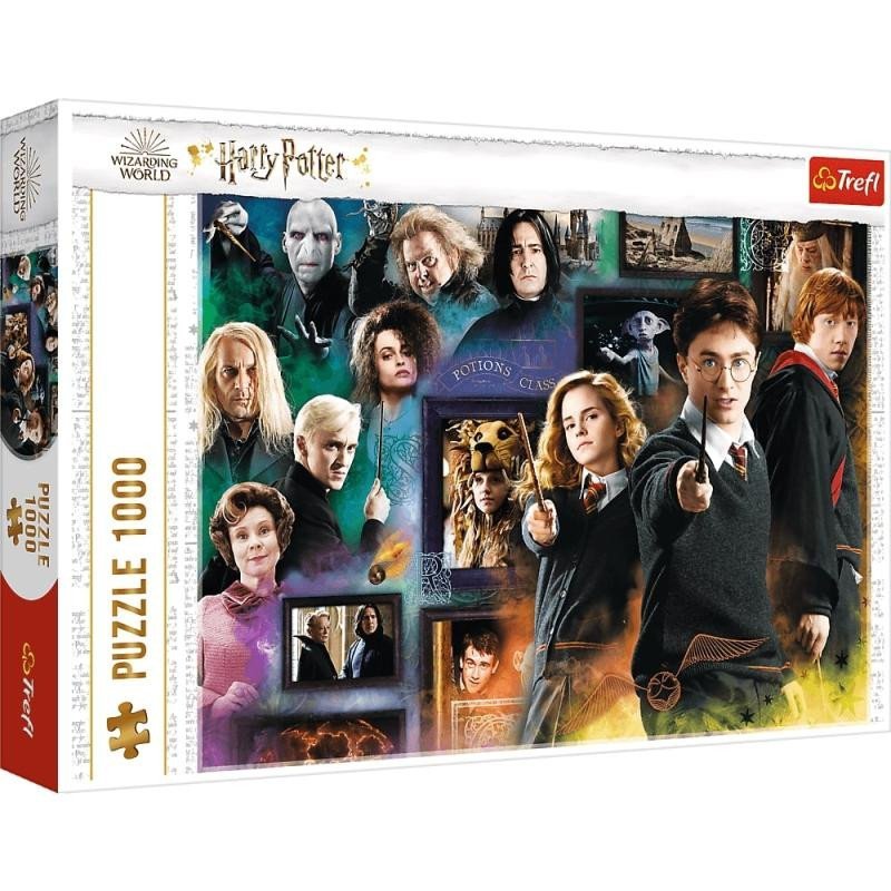 Levně Trefl Puzzle Harry Potter - Kouzelnický svět/1000 dílků