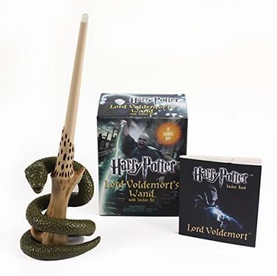 Levně Harry Potter Voldemort´s Wand with Sticker Kit : Lights Up! - Press Running