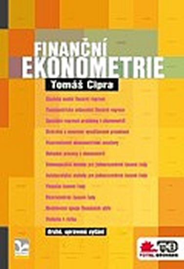 Levně Finanční ekonometrie (2. vydání) - Tomáš Cipra