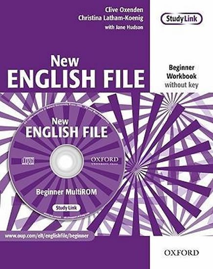 New English File Beginner Workbook Without Key+ Multi-ROM Pack - Christina Latham-Koenig