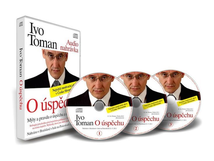 Levně O úspěchu - 3 CD - Ivo Toman