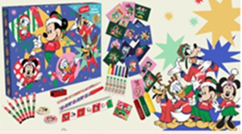 Levně Adventní kalendář Mickey &amp; Minnie Activity