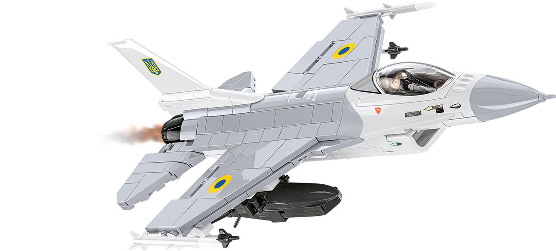 Levně COBI 5893 Armed Forces F-16 AM Fighting Falcon, 1:48, 500 k, 1 f