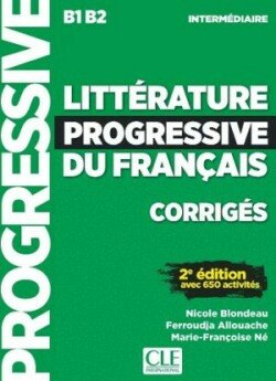 Levně Littérature progressive Intermédiaire Corrigés 2-e éd.