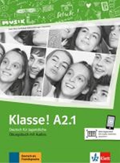 Levně Klasse! A2.1 - Übungsbuch mit Audios online