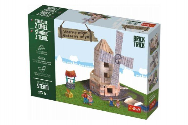 Levně Stavebnice Brick Trick: Větrný mlýn