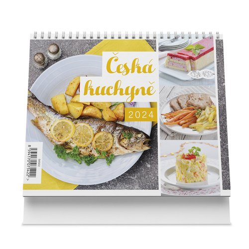 Levně Česká kuchyně 2024 - stolní kalendář
