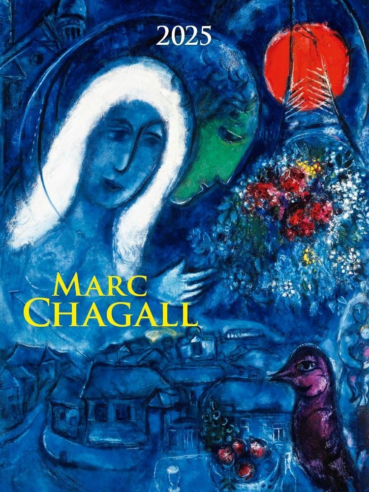 Levně Kalendář 2025 Marc Chagall, nástěnný, 42 x 56 cm