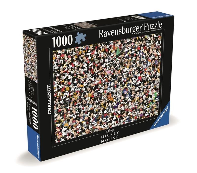 Levně Puzzle Challenge: Disney a přátelé 1000 dílků