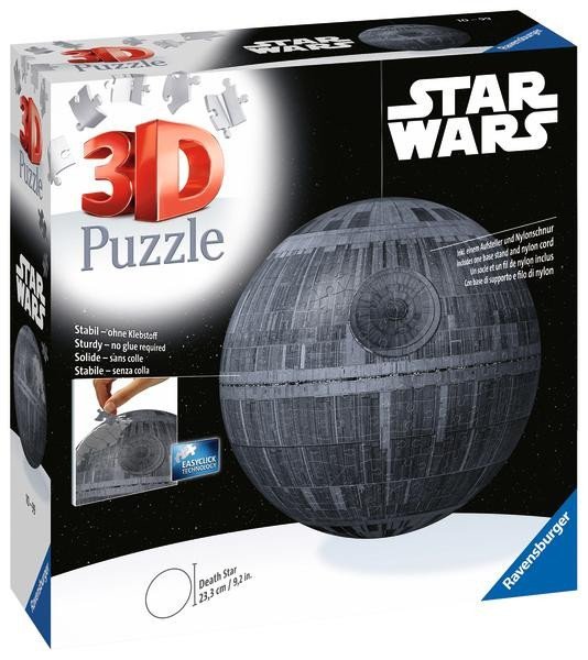 Levně Ravensburger Puzzle 3D - Star Wars: Hvězda smrti 540 dílků