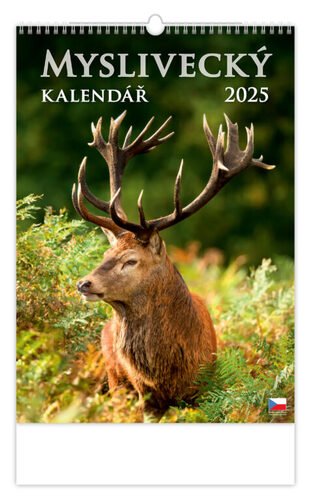 Kalendář nástěnný 2025 - Myslivecký kalendář