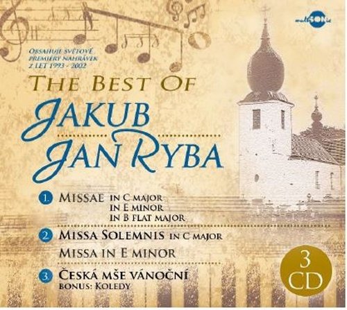 Levně Jan Jakub Ryba: Best of - kolekce na 3 CD - Jakub Jan Ryba