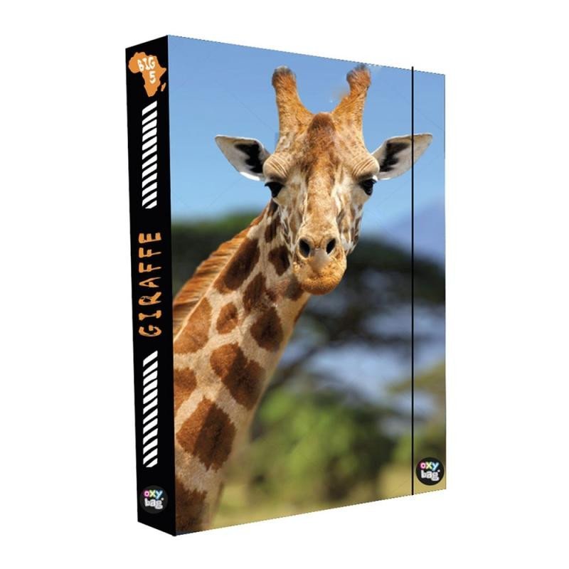 Levně Oxy Box na sešity A4 Jumbo - Žirafa