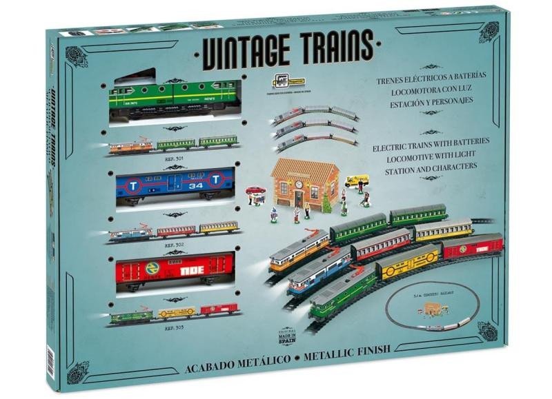 Levně Nákladní vlak se stanicí Pequetren 303 Vintage