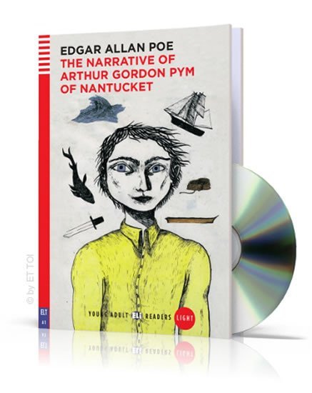 Levně Young Adult ELI Readers 1/A1: Gordom Pym + Downloadable Multimedia - Edgar Allan Poe