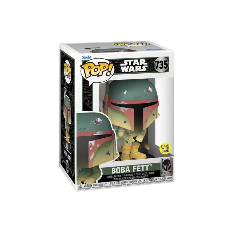 Levně Funko POP Star Wars: Boba Fett (Glows in the Dark)