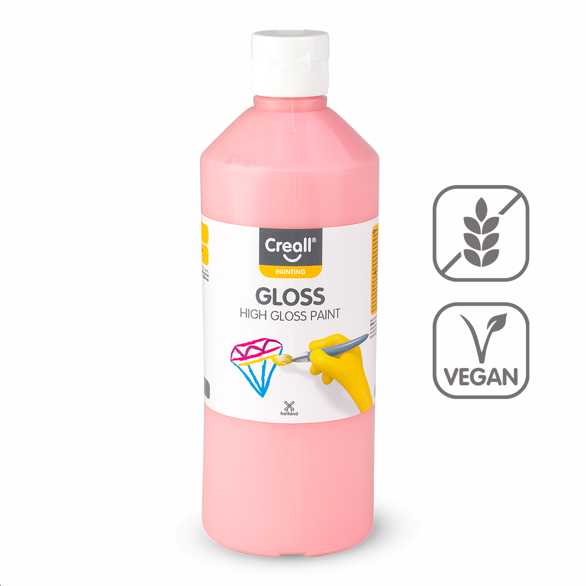 Product detail of Creall barva s vysokým leskem Gloss, 500 ml, růžová