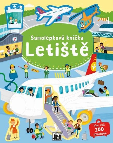 Levně Letiště - Samolepková knížka - Kolektiv