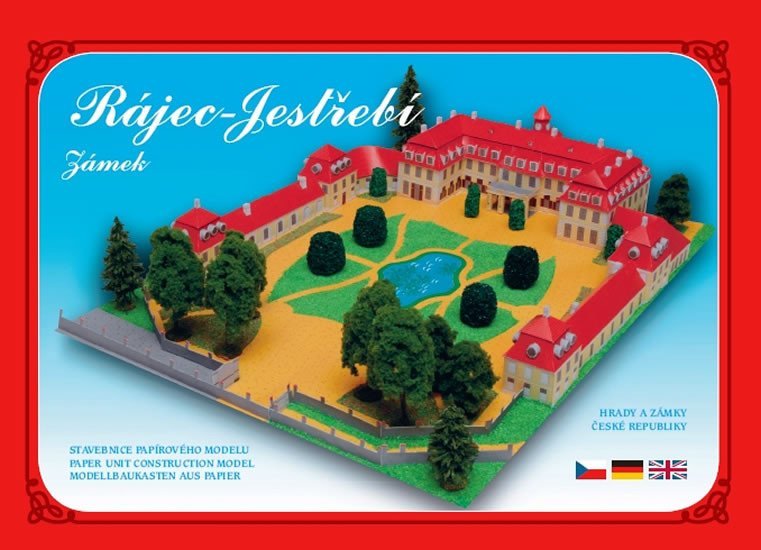 Levně Zámek Rájec Jestřebí - Stavebnice papírového modelu