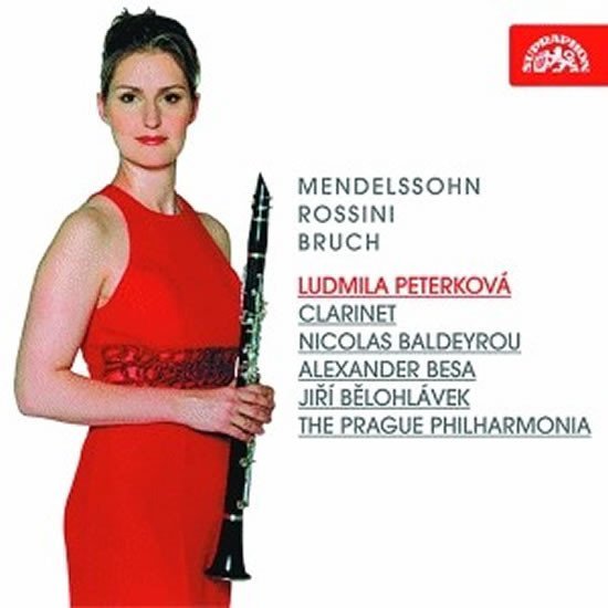 Levně Mendelssohn-Bartholdy / Rossini / Bruch : Skladby pro klarinet a orchestr - CD - interpreti Různí