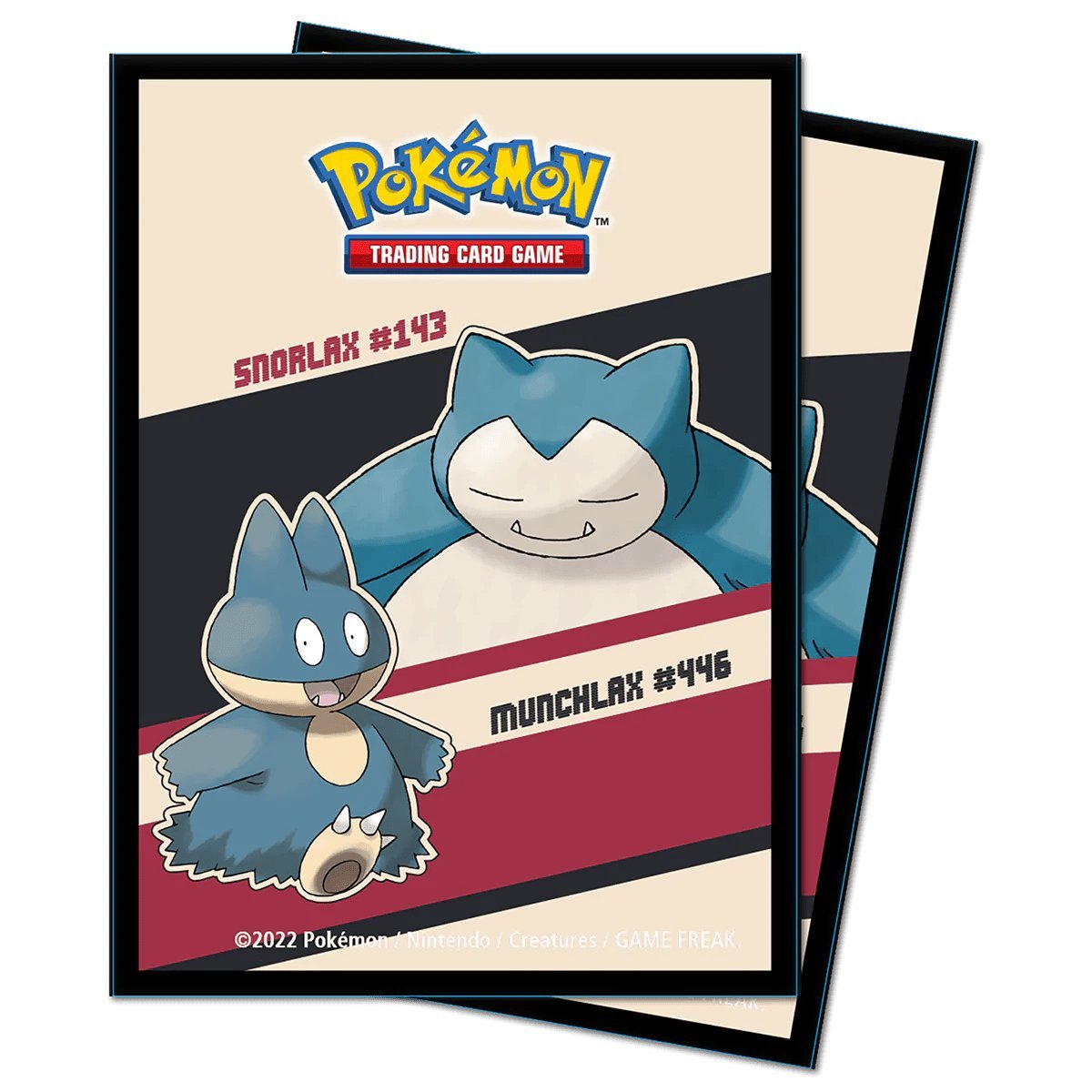 Levně Pokémon Deck Protector obaly na karty 65 ks - Snorlax and Munchlax